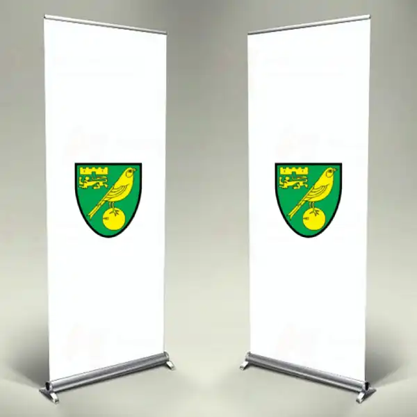 Norwich City Roll Up ve Banner