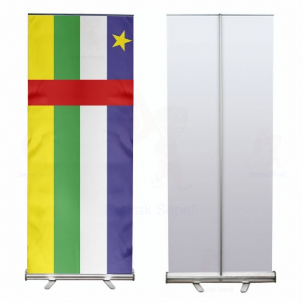 Orta Afrika Cumhuriyeti Roll Up ve Banner