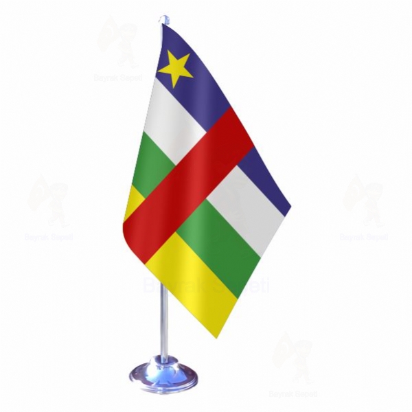 Orta Afrika Cumhuriyeti Tekli Masa Bayraklar