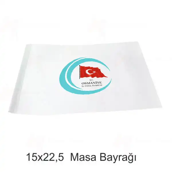 Osmaniye l zel daresi Masa Bayraklar
