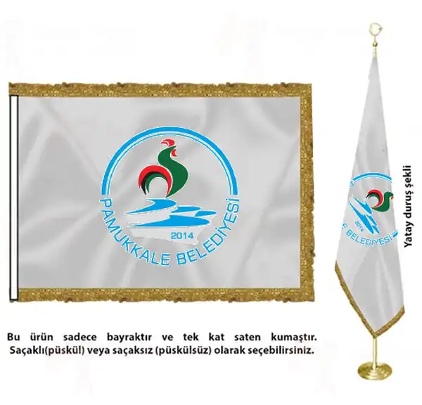 Pamukkale Belediyesi Saten Kuma Makam Bayra