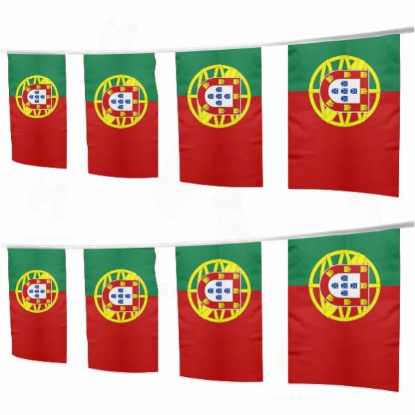 Portekiz pe Dizili Ssleme Bayraklar