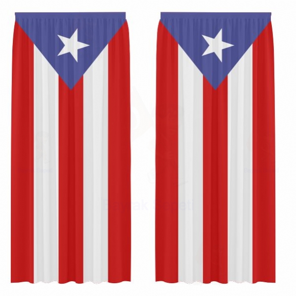 Porto Riko Gnelik Saten Perde lleri