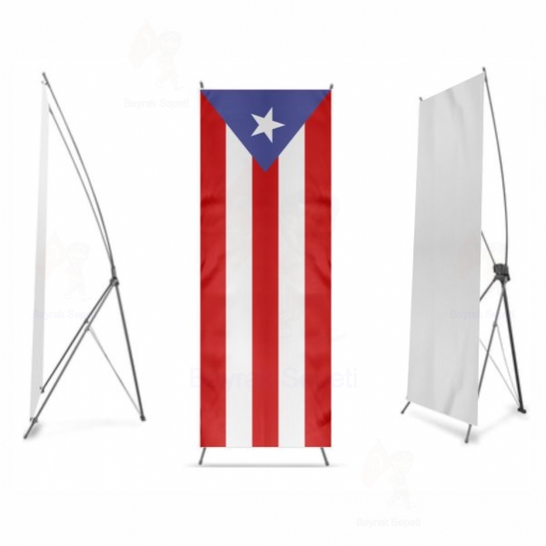 Porto Riko X Banner Bask Ebatlar