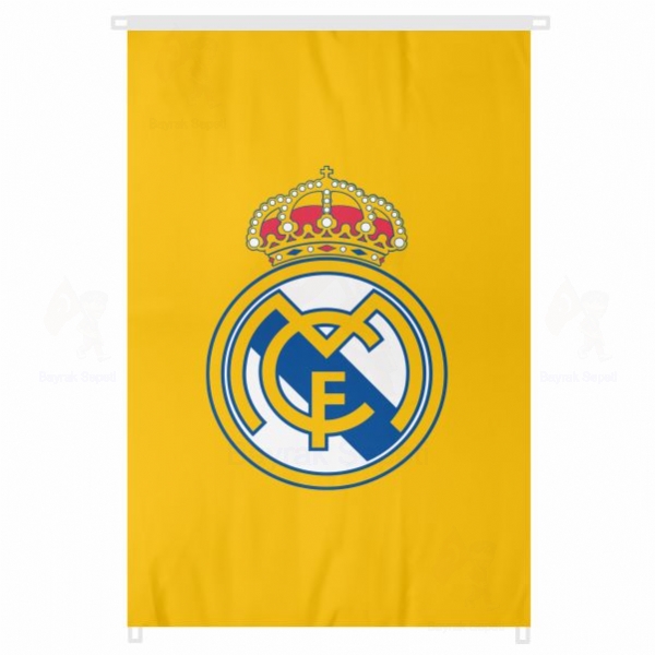 Real Madrid CF Bina Cephesi Bayrak zellii
