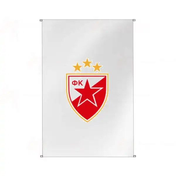 Red Star Belgrade Bina Cephesi Bayraklar