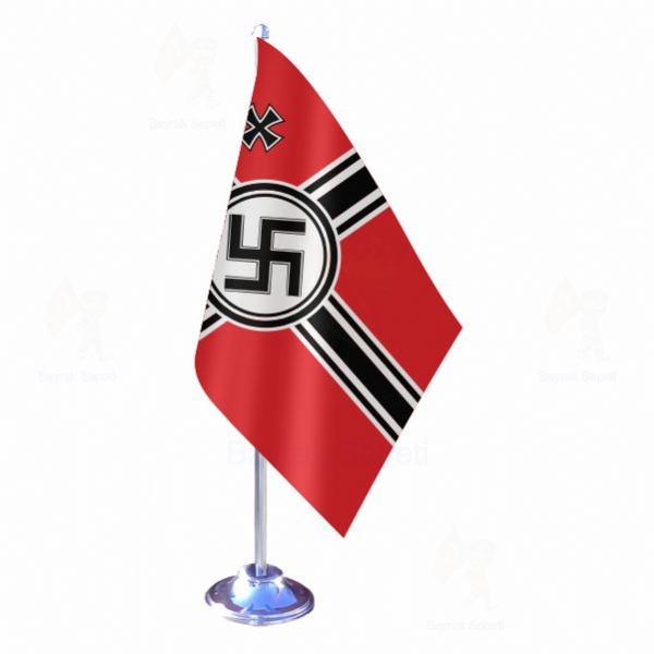 Reich Nazi Alman Sava Sanca Tekli Masa Bayraklar