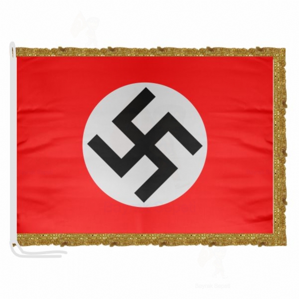 Reich Nazi Almanyas Saten Kuma Makam Bayra zellikleri