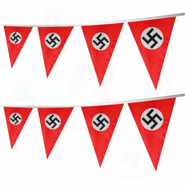 Reich Nazi Almanyas pe Dizili gen Bayraklar
