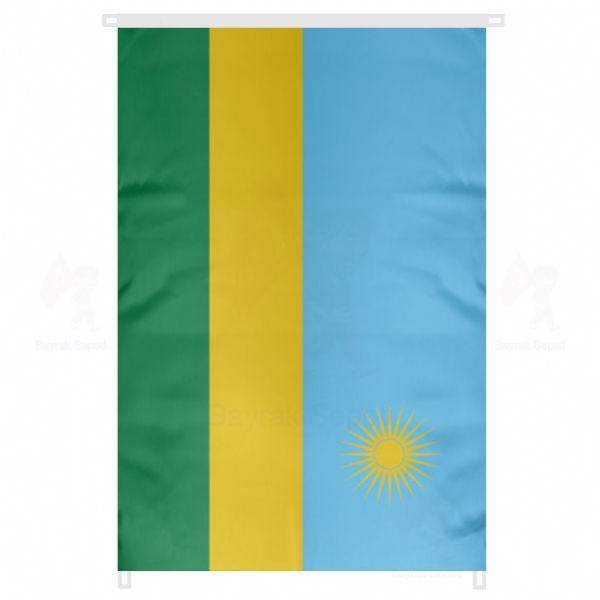 Ruanda Bina Cephesi Bayraklar