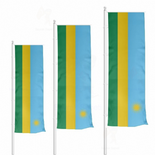 Ruanda Dikey Gnder Bayraklar
