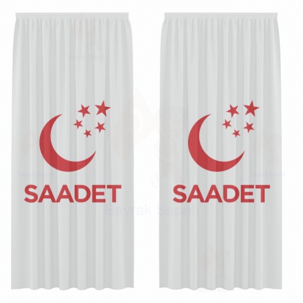 Saadet Partisi Gnelik Saten Perde Toptan