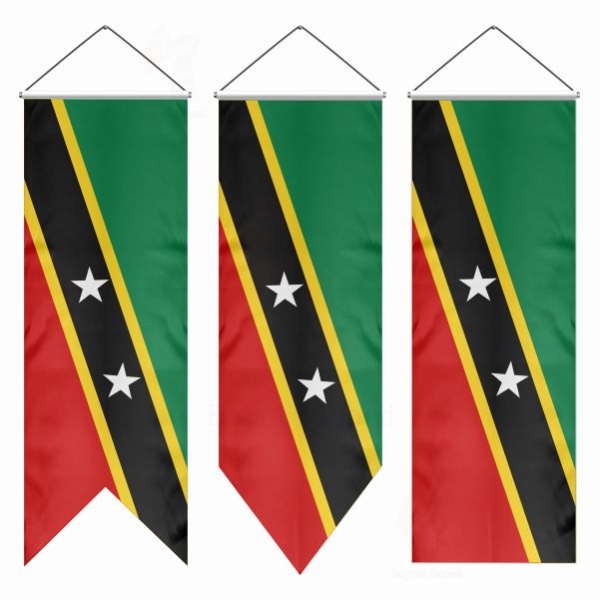 Saint Kitts ve Nevis Krlang Bayraklar