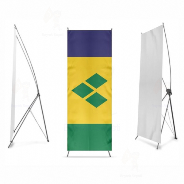 Saint Vincent ve Grenadinler X Banner Bask
