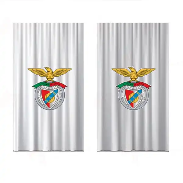 Sl Benfica Gnelik Saten Perde