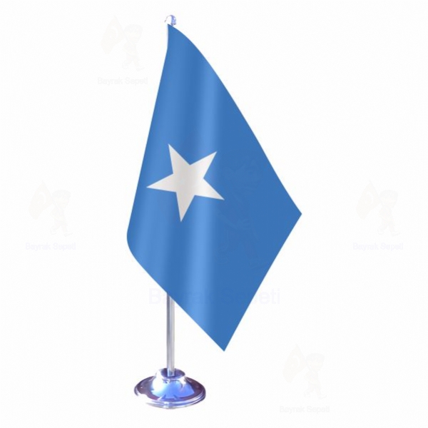 Somali Tekli Masa Bayraklar