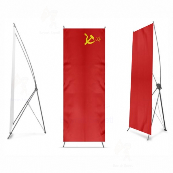 Sovyetler Birlii X Banner Bask imalat
