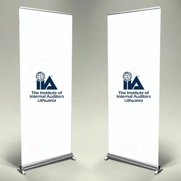 The Institute of Internal Auditors Roll Up ve Banner