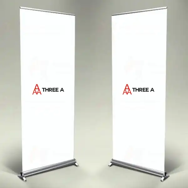 Three A Roll Up ve Banner