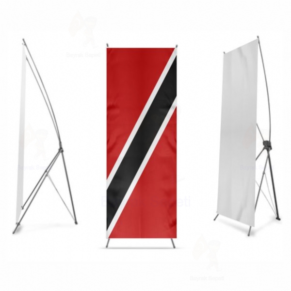 Trinidad ve Tobago X Banner Bask