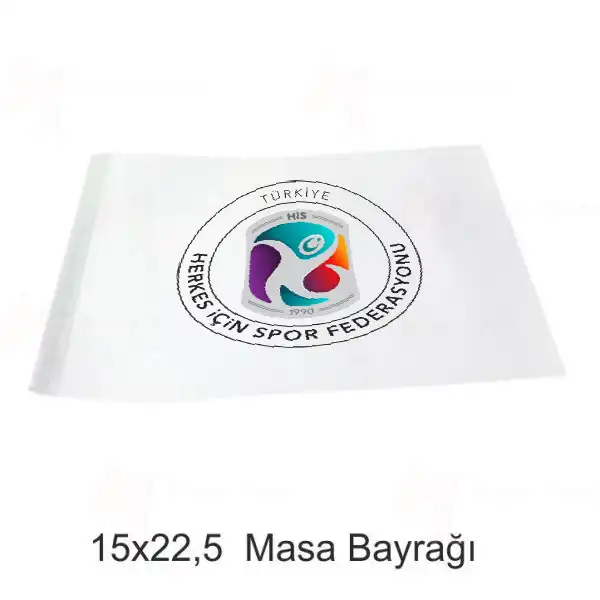 Trkiye Herkes iin Spor Federasyonu Masa Bayraklar