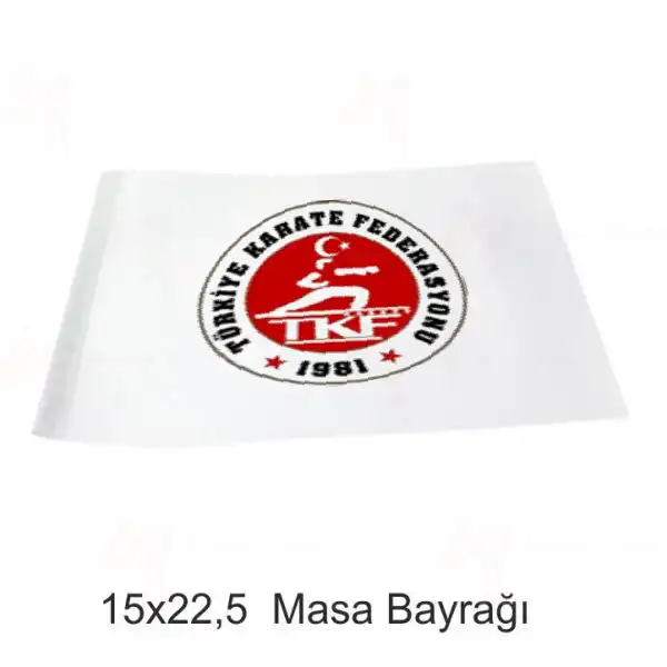 Trkiye Karate Federasyonu Masa Bayraklar
