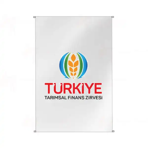 Trkiye Tarmsal Finans Zirvesi Bina Cephesi Bayraklar