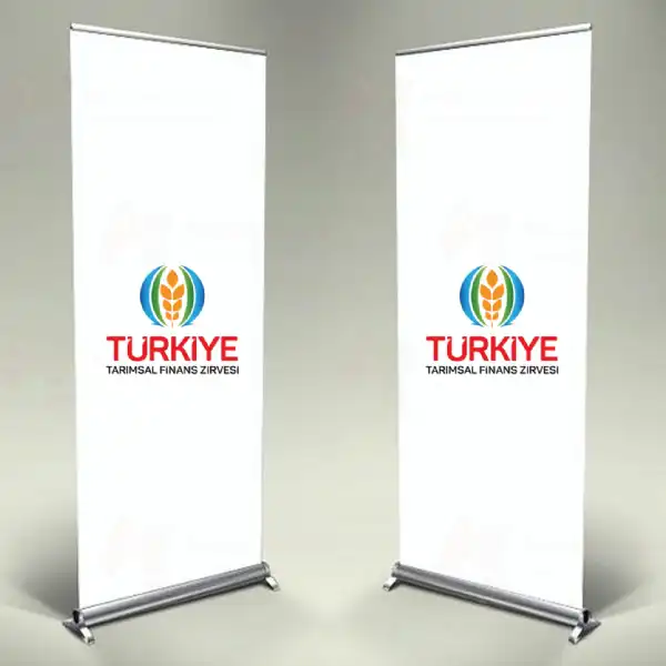 Trkiye Tarmsal Finans Zirvesi Roll Up ve Banner