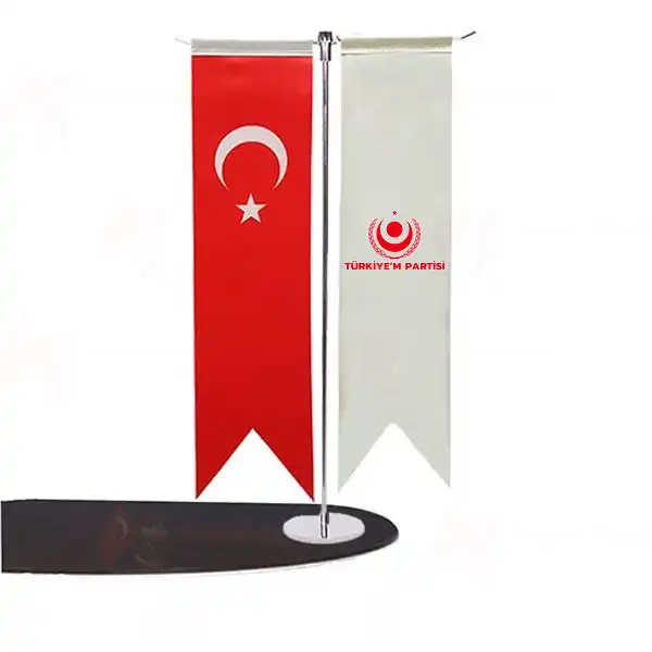 Trkiyem Partisi T Masa Bayraklar