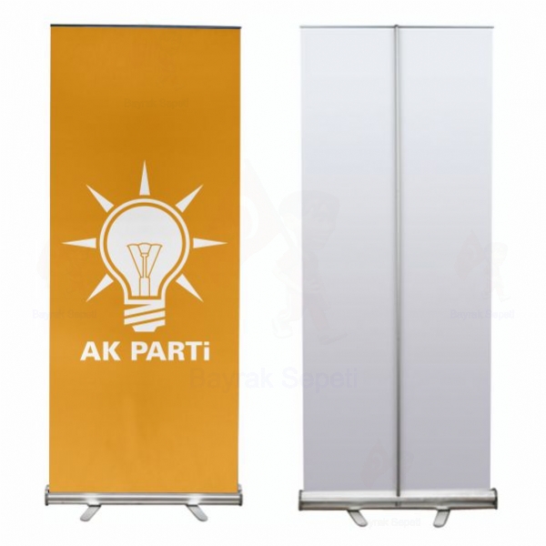 Turuncu Ak Parti Roll Up ve Banner Ne Demektir