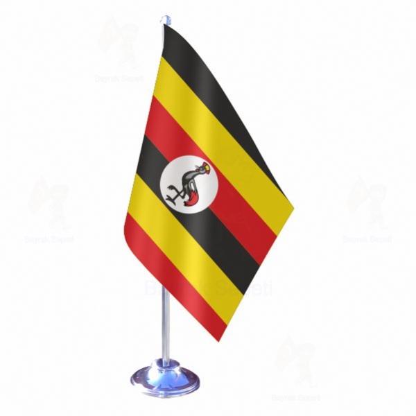 Uganda Tekli Masa Bayraklar