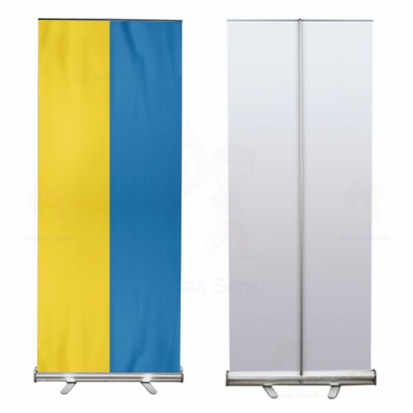 Ukrayna Roll Up ve Banner