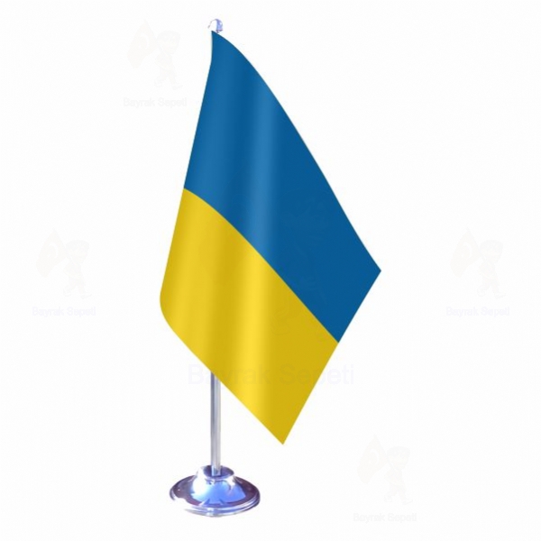 Ukrayna Tekli Masa Bayraklar