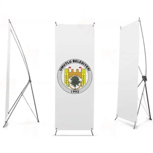 Umutlu Belediyesi X Banner Bask