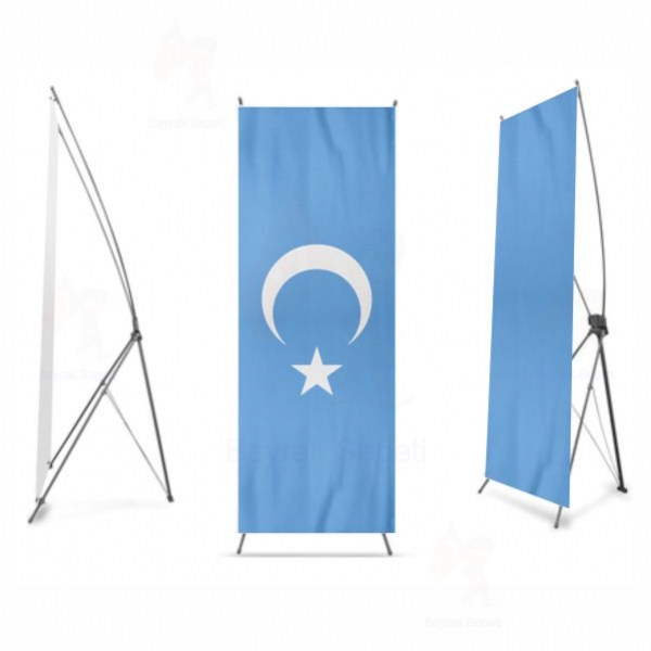 Uygur Trkleri X Banner Bask
