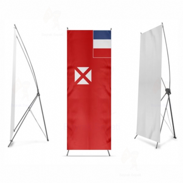 Wallis ve Futuna X Banner Bask retimi
