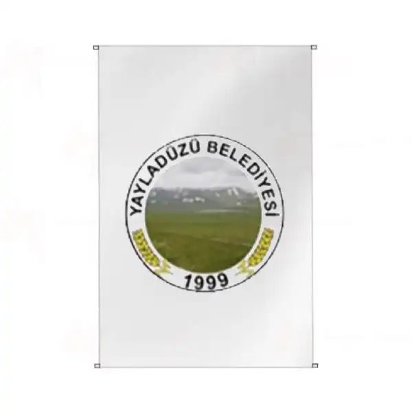 Yayladz Belediyesi Bina Cephesi Bayraklar