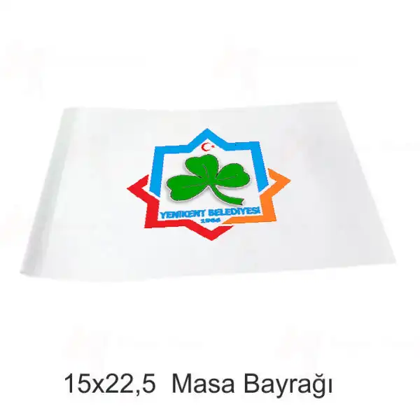 Yenikent Belediyesi Masa Bayraklar