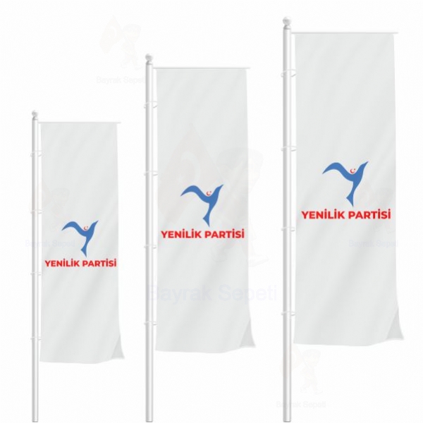 Yenilik Partisi Dikey Gnder Bayraklar Resimleri