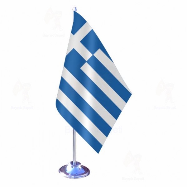 Yunanistan Tekli Masa Bayraklar