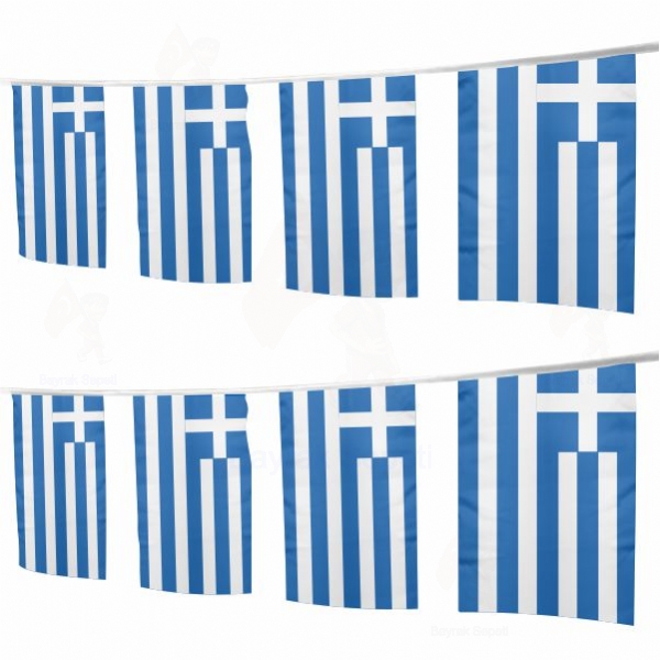 Yunanistan pe Dizili Ssleme Bayraklar