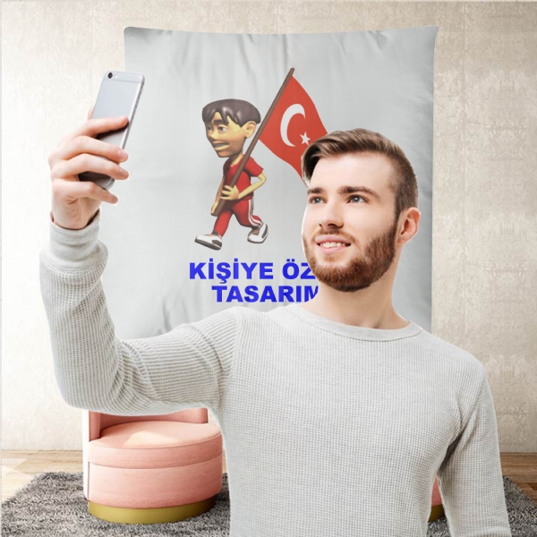 Kiiye zel Tasarm 2 Li Masa Bayraklar