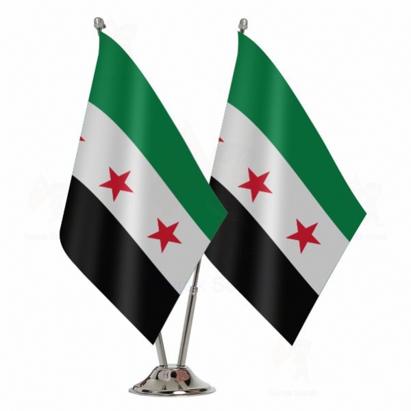 zgr Suriye Ordusu 2 li Masa Bayra