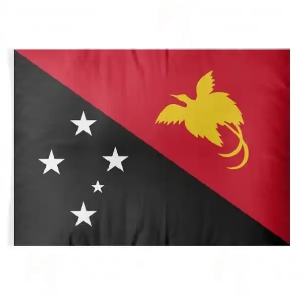 Papua Yeni Gine Gnder ekilen Flama Bayrak