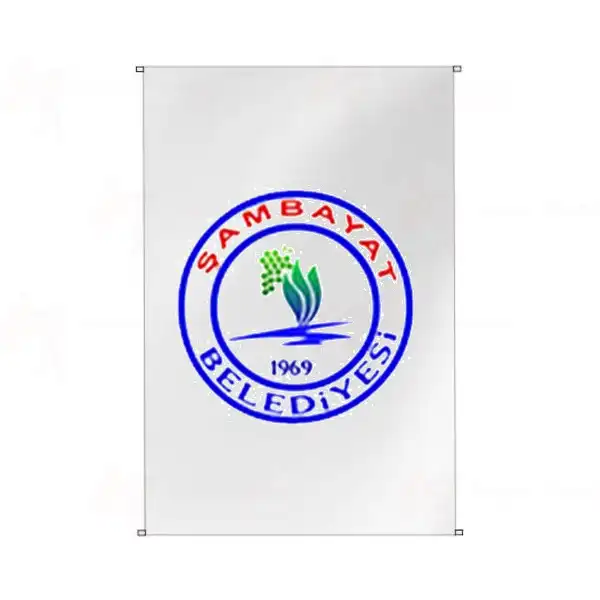 ambayat Belediyesi Bina Cephesi Bayraklar