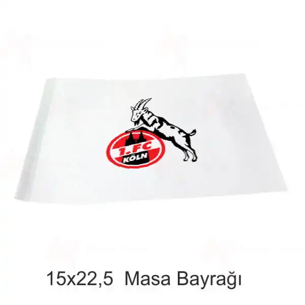 1 Fc Kln Masa Bayraklar