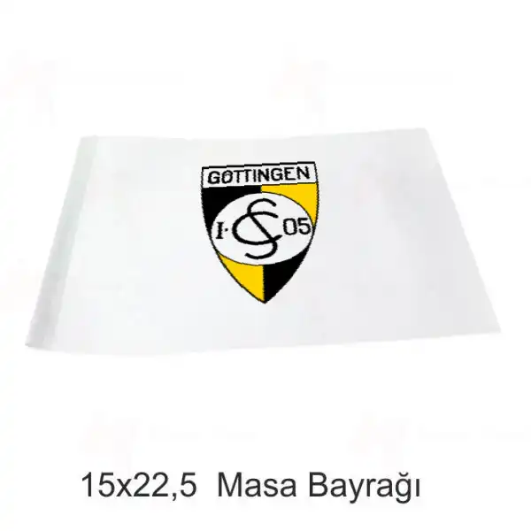 1 Sc Gttingen 05 Masa Bayraklar Sat Yerleri