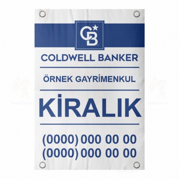 30x40 Vinil Branda Kiralk Coldwell Banker Afii