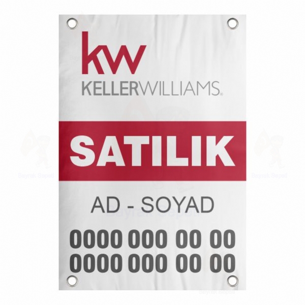 30x40 Vinil Branda Satlk KW Keller Williams Afii