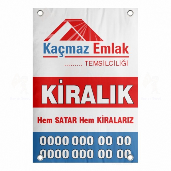 50x70 Vinil Branda Kamaz Emlak Kiralk Afii